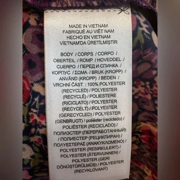 Lauren Ralph Lauren Floral Tie-Neck Midi Dress 10 NWT MSRP $165 - Picture 7 of 9